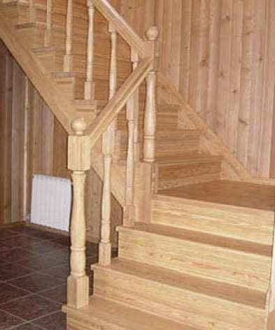 Лучшая древесина для лестницы